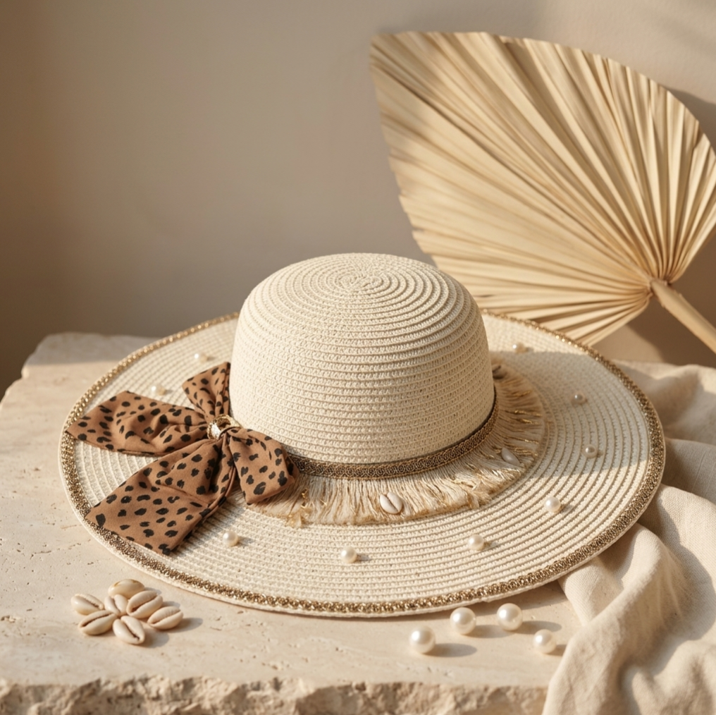 Women's Large Sun Hat (Bow)