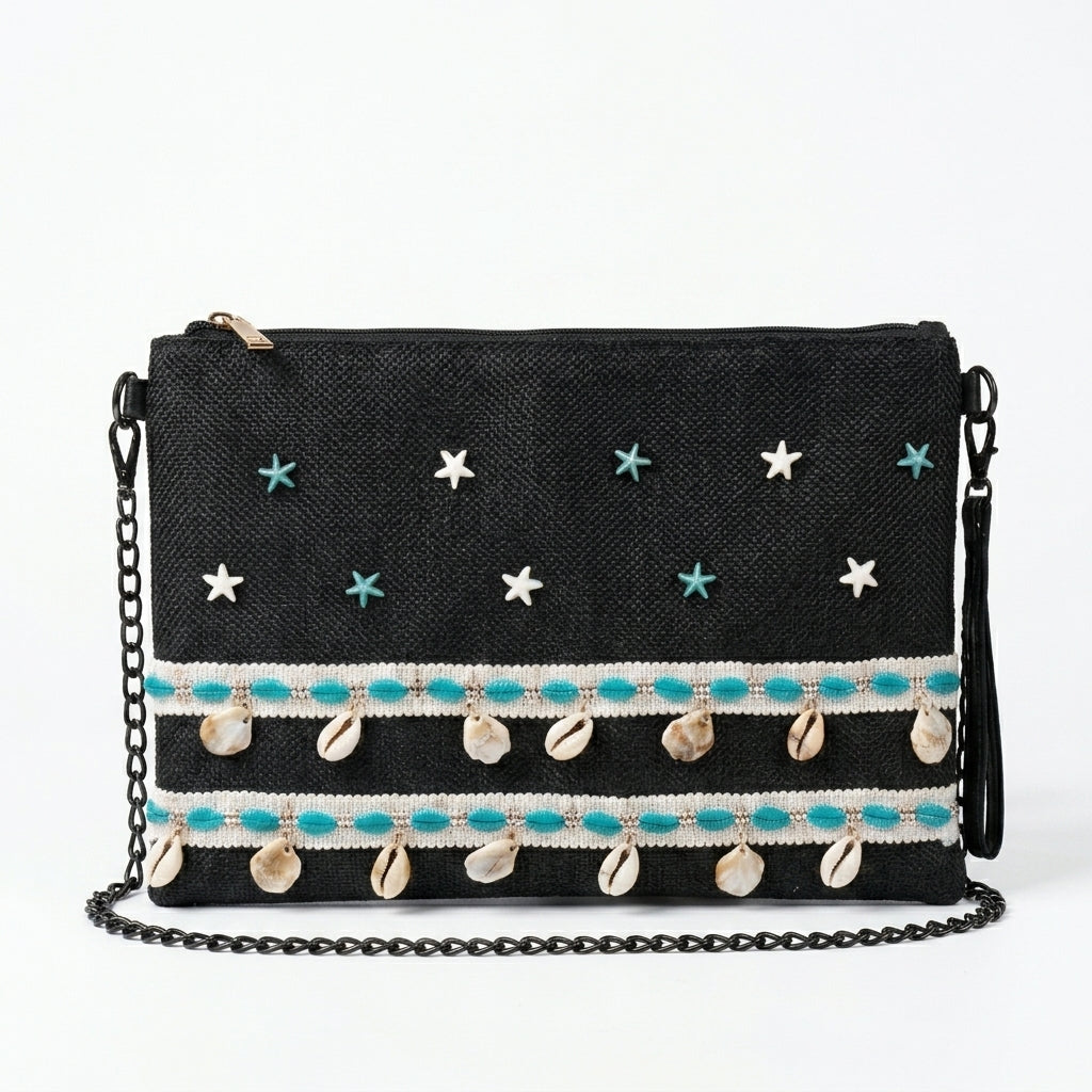 Sun Hat + Clutch Bag + Slippers + 1 FREE metal strap (COMBO)