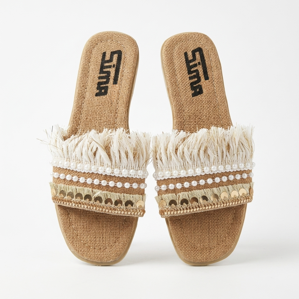 Sun Hat + Clutch Bag + Slippers + 1 FREE metal strap (COMBO 2)