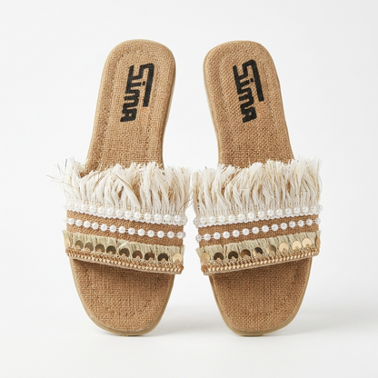 Sun Hat + Clutch Bag + Slippers + 1 FREE metal strap (COMBO 2)