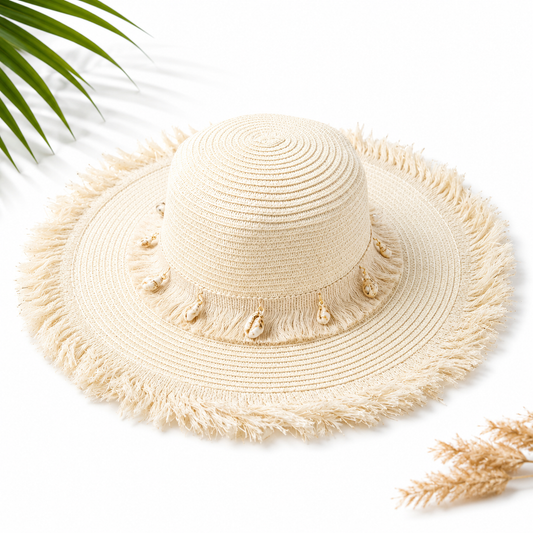 Women's Large Sun Hat (White Angel)