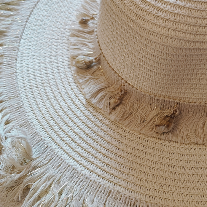 Women's Large Sun Hat (White Angel)