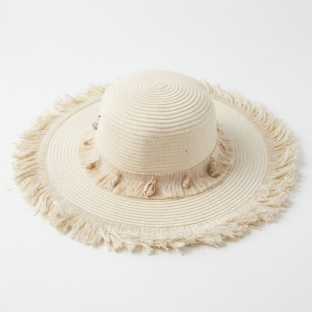 Women's Large Sun Hat (White Angel)