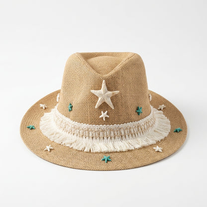 Women's Cowboy Sun Hat (Emerald Sea)