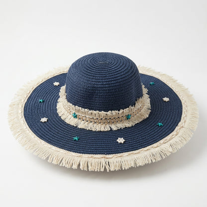 Women's Large Sun Hat (Blue)