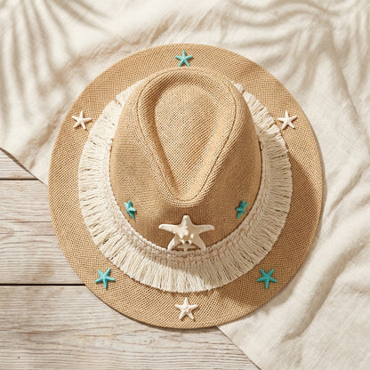 Women's Cowboy Sun Hat (Emerald Sea)