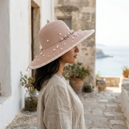 Women's Large Sun Hat (Rose)