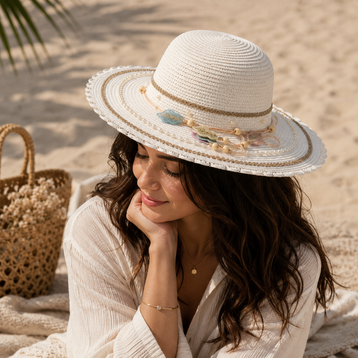 Women's Large Sun Hat (Paradise)