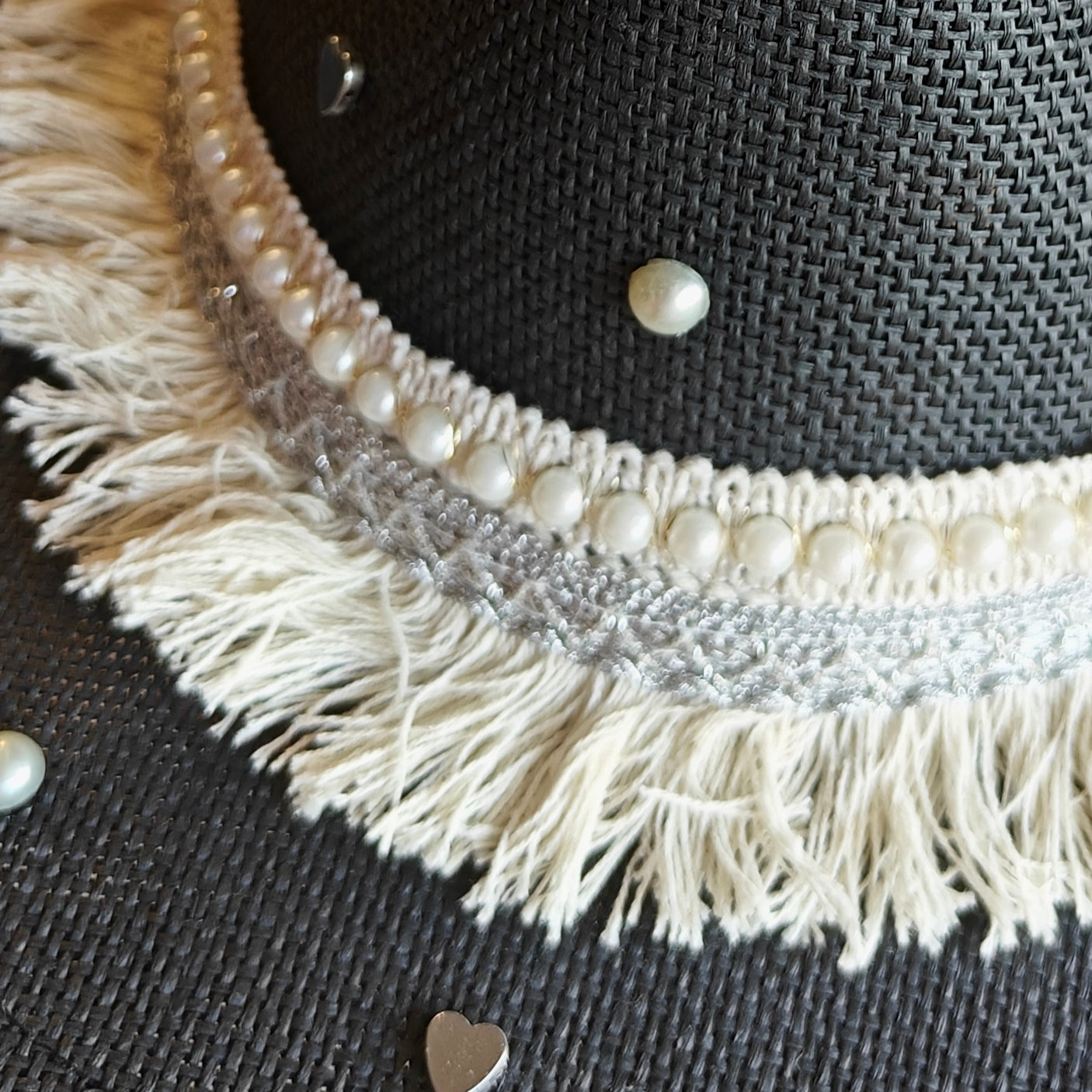 Women's Cowboy Sun Hat (Black Diamond)