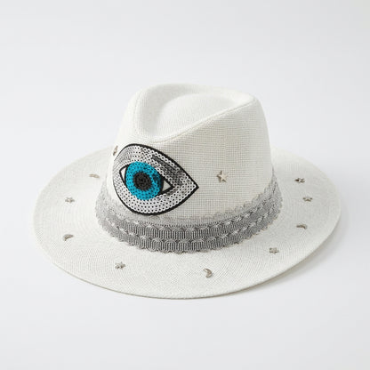 Women's Cowboy Sun Hat (White Eye)